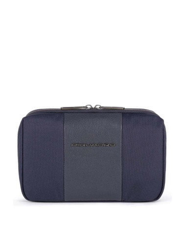 Pochette Piquadro Brief Nero | Porta Cavi e Accessori Uomo